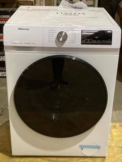 Lot 491  
            Birmingham SR106 - Collection or Optional Delivery Available 

                
HISENSE FREESTANDING 9KG WASHING MACHINE IN WHITE - WFQA9014EVJM - ORIGINAL RRP £...