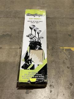 Lot 523  
            Birmingham SR106 - Collection or Optional Delivery Available 

                
MACGREGOR GOLF STEEL CART BAG PACKAGE SET - ‎MACSET113 - ORIGINAL RRP £329 (LOCAT...