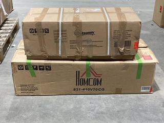 Lot 529  
            Birmingham SR106 - Collection or Optional Delivery Available 

                
OUTSUNNY GALVANISED PARTY TENT TO INCLUDE SEMICIRCLE OTTOMAN STORAGE BENCH (LOCAT...