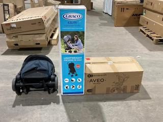 Lot 543  
            Birmingham SR106 - Collection or Optional Delivery Available 

                
VARIOUS ITEMS TO INCLUDE GRACO ELITE LIGHTWEIGHT STROLLER - TOTAL ORIGINAL RRP £3...