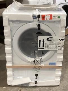 Lot 561  
            Birmingham SR106 - Collection or Optional Delivery Available 

                
CANDY SMART FREESTANDING WASHING MACHINE 9KG IN WHITE - CS1492DE/1-80 - ORIGINAL ...
