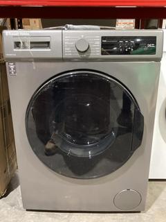 Lot 567  
            Birmingham SR106 - Collection or Optional Delivery Available 

                
RUSSELL HOBBS FREESTANDING WASHING MACHINE IN GREY - WFQP9014EVM - ORIGINAL RRP £...