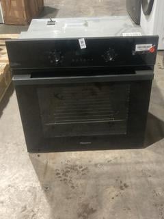 Lot 578  
            Birmingham SR106 - Collection or Optional Delivery Available 

                
HISENSE BUILT-IN SINGLE OVEN IN BLACK - BI62220ABGUK - ORIGINAL RRP £199 (LOCATIO...