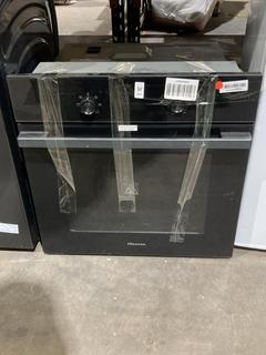 Lot 593  
            Birmingham SR106 - Collection or Optional Delivery Available 

                
HISENSE BUILT-IN ELECTRIC SINGLE OVEN - BI62020ABGUK - ORIGINAL RRP £169 (LOCATIO...