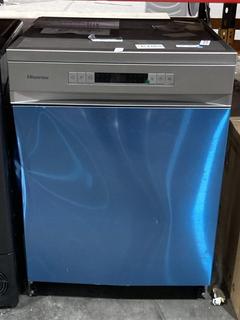 Lot 607  
            Birmingham SR106 - Collection or Optional Delivery Available 

                
HISENSE FREESTANDING DISHWASHER - HS622E90XUK - ORIGINAL RRP £289 (LOCATION: RACK...