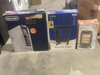 Lot 611  
            Birmingham SR106 - Collection or Optional Delivery Available 

                
VARIOUS ITEMS TO INCLUDE DELONGHI ELECTRIC OIL FILLED RADIATOR (LOCATION: RACKINGS)