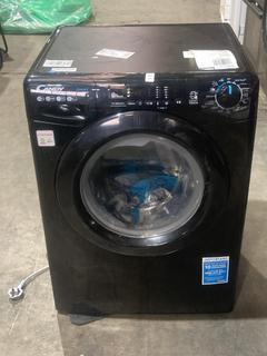 Lot 615  
            Birmingham SR106 - Collection or Optional Delivery Available 

                
CANDY SMART FREESTANDING WASHING MACHINE - CS14102DWBB4/80 - ORIGINAL RRP £279 (L...