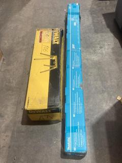 Lot 629  
            Birmingham SR106 - Collection or Optional Delivery Available 

                
DEWALT DE7035 WORK SUPPORT STAND TO INCLUDE MAKITA CORDLESS POLE HEDGE TRIMMER (L...