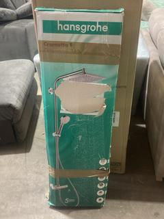 Lot 631  
            Birmingham SR106 - Collection or Optional Delivery Available 

                
HANSGROHE CROMETTA E SHOWERPIPE 240 RAIL - ORIGINAL RRP £350 (LOCATION: RACKINGS )