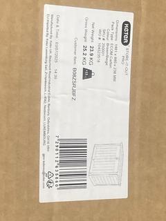 Lot 636  
            Birmingham SR106 - Collection or Optional Delivery Available 

                
KETER STORE IT OUT PRO OUTDOOR STORAGE ORIGINAL RRP £170 (LOCATION: RACKINGS)