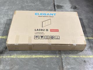 Lot 657  
            Birmingham SR106 - Collection or Optional Delivery Available 

                
ELEGANT LED BATHROOM MIRROR CABINET - LAC02-B - ORIGINAL RRP £325.99 (LOCATION: C...