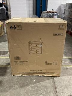 Lot 658  
            Birmingham SR106 - Collection or Optional Delivery Available 

                
JULIAN BOWEN MARLBOROUGH 4 DRAWER CHEST IN OAL - MAR203 - ORIGINAL RRP £349 (LOCA...