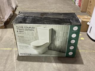 Lot 665  
            Birmingham SR106 - Collection or Optional Delivery Available 

                
TAVISTOCK HARBOUR CLOSE COUPLED WC 425145 - ORIGINAL RRP £410 (LOCATION: CHAMBER 3)