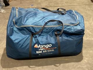 Lot 669  
            Birmingham SR106 - Collection or Optional Delivery Available 

                
VANGO ROME AIR 650XL TENT KIT - ORIGINAL RRP £1,320 (LOCATION: CHAMBER 3)