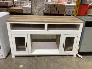 Lot 692  
            Birmingham SR106 - Collection or Optional Delivery Available 

                
AMERIWOOD CARVER ELECTRIC FIREPLACE TV STAND - ORIGINAL RRP £359.17 (LOCATION: CH...