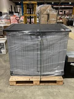 Lot 699  
            Birmingham SR106 - Collection or Optional Delivery Available 

                
KETER STORE IT OUT NOVA OUTDOOR STORAGE (LOCATION: CHAMBER 3)