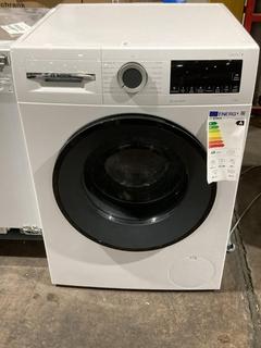 Lot 75  
            Birmingham SR106 - Collection or Optional Delivery Available 

                
BOSCH SERIES 6 FREESTANDING 9KG WASHING MACHINE IN WHITE - WGG24400GB - (00343591...
