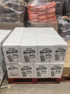 Lot 769  
            Birmingham SR106 - Collection 

                
PALLET OF SWIZZELS DRUMSTICK SQUASHIES JELLY SOUR CHERRY & APPLE FLAVOUR - BEST B...