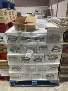 Lot 788  
            Birmingham SR106 - Collection 

                
PALLET OF SWIZZELS DRUMSTICK SQUASHIES JELLY ORIGINAL FLAVOUR - BEST BEFORE DATE ...