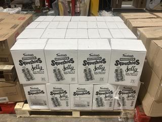 Lot 806  
            Birmingham SR106 - Collection 

                
PALLET OF SWIZZELS DRUMSTICK SQUASHIES JELLY SOUR CHERRY & APPLE FLAVOUR - BEST B...