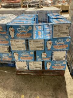 Lot 812  
            Birmingham SR106 - Collection 

                
PALLET OF EAZY FREEZY SQUEEZE FREEZABLE POPS - BEST BEFORE 30.07.2025 (ALL PALLET...