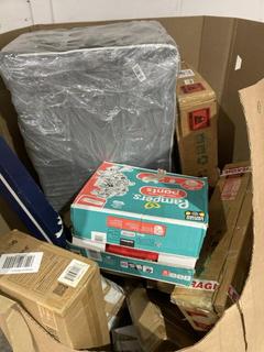 Lot 834  
            Birmingham SR106 - Collection or Optional Delivery Available 

                
PALLET OF ITEMS TO INCLUDE CREAM 30L PEDAL BIN (ALL PALLET CONTENTS MUST BE REMOV...