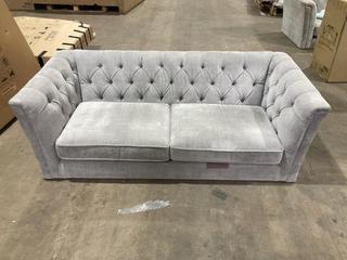 Lot 84  
            Birmingham SR106 - Collection or Optional Delivery Available 

                
JOHN LEWIS AND PARTNERS GREY CHESTERFIELD SOFA (003433552) ORIGINAL RRP £1349 (LO...