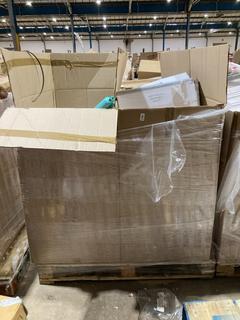 Lot 856  
            Birmingham SR106 - Collection or Optional Delivery Available 

                
PALLET OF ITEMS TO INCLUDE JOHN LEWIS & PARTNERS SYNTHETIC SOFT TOUCH WASHABLE DU...