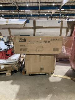 Lot 871  
            Birmingham SR106 - Collection or Optional Delivery Available 

                
PALLET OF ITEMS TO INCLUDE FM VANCOUVER RANGE LIFT-UP DINING TABLE + LEGS + COVER...