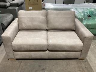 Lot 87  
            Birmingham SR106 - Collection or Optional Delivery Available 

                
JOHN LEWIS & PARTNERS 2 SEATER SOFA IN GREY LEATHER (LOCATION: B4)