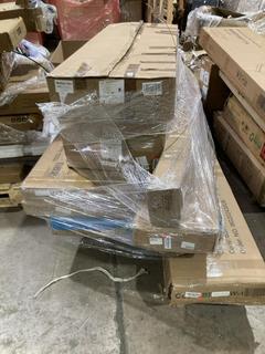Lot 882  
            Birmingham SR106 - Collection or Optional Delivery Available 

                
PALLET OF ITEMS TO INCLUDE DOUBLE OTTOMAN BED FRAME PARTS (ALL PALLET CONTENTS MU...