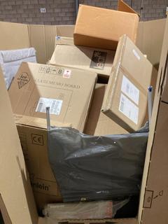 Lot 890  
            Birmingham SR106 - Collection or Optional Delivery Available 

                
PALLET OF ITEMS TO INCLUDE ICE CREAM GLASS MEMO BOARD (ALL PALLET CONTENTS MUST B...