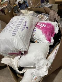 Lot 904  
            Birmingham SR106 - Collection or Optional Delivery Available 

                
PALLET OF ITEMS TO INCLUDE SLUMBERDOWN PILLOWS 2 PACK (ALL PALLET CONTENTS MUST B...