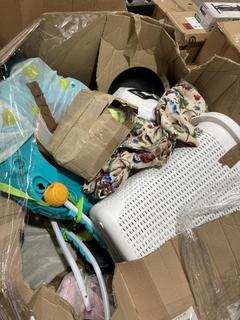 Lot 905  
            Birmingham SR106 - Collection or Optional Delivery Available 

                
PALLET OF ITEMS TO INCLUDE ADDIS FAUX RATTAN LAUNDRY HAMPER (ALL PALLET CONTENTS ...