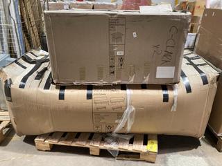 Lot 913  
            Birmingham SR106 - Collection or Optional Delivery Available 

                
PALLET OF ITEMS TO INCLUDE PLATFORM DINING SET GREY ADJUSTABLE TABLE (ALL PALLET ...