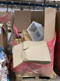 Lot 926  
            Birmingham SR106 - Collection or Optional Delivery Available 

                
PALLET OF ITEMS TO INCLUDE LIKE IT CLOSET ORGANIZING DRAWER MODULAR SYSTEM(ALL PA...