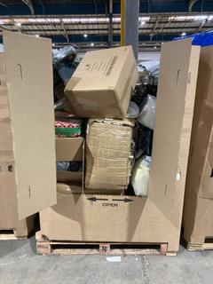 Lot 938  
            Birmingham SR106 - Collection or Optional Delivery Available 

                
PALLET OF ITEMS TO INCLUDE ACRALI HOME WATERPROOF MATTRESS PROTECTOR (ALL PALLET ...