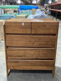 Lot 97  
            Birmingham SR106 - Collection or Optional Delivery Available 

                
JOHN LEWIS & PARTNERS SCANDI WALNUT 2+3 DRAWER CHEST - 80311902 - (003436105) - O...