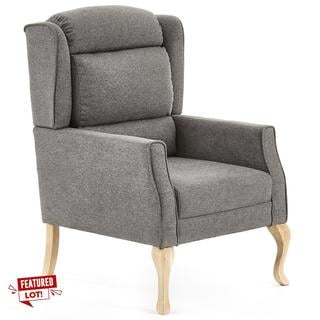 Lot 120  
            Birmingham SR103  - Collection or Optional Delivery Available 

                
CHARCOAL WINCHESTER FIRESIDE CHAIR ORIGINAL RRP £349.99
