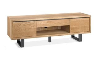 Lot 20  
            Birmingham SR103  - Collection or Optional Delivery Available 

                
OAK FURNITURELAND MAINE NATURAL SOLID OAK & METAL EXTRA LARGE UNIT ORIGINAL RRP £...