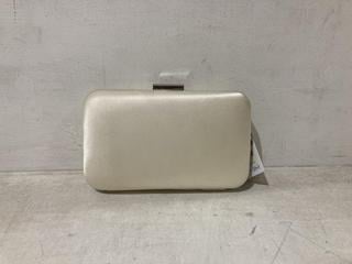 Lot 230  
            Birmingham SR103  - Collection or Optional Delivery Available 

                
JOHN LEWIS & PARTNERS 7X ASSORTMENT OF ITEMS TO INCLUDE STELLA CLUTCH IVORY SATIN...