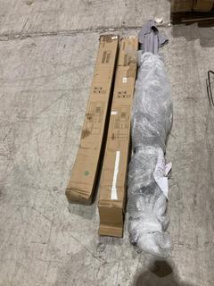 Lot 261  
            Birmingham SR103  - Collection or Optional Delivery Available 

                
JOHN LEWIS & PARTNERS 3X PARASOL TWO 2.7M GREY & ONE 2.7 METER GREEN ORIGINAL RRP...