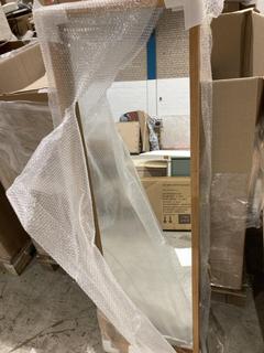 Lot 293  
            Birmingham SR103  - Collection or Optional Delivery Available 

                
JOHN LEWIS & PARTNERS PALLET TO INCLUDE HOUSE OAK ROUNDED CORNER MIRROR 140X40CM ...