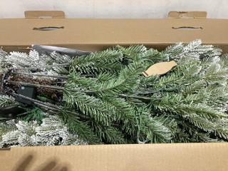 Lot 306  
            Birmingham SR103  - Collection or Optional Delivery Available 

                
JOHN LEWIS & PARTNERS WOODLAND PINE PRE-LIT CHRISTMAS TREE 7FT SNOWY ORIGINAL RRP...