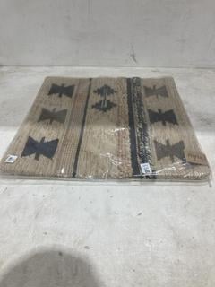 Lot 327  
            Birmingham SR103  - Collection or Optional Delivery Available 

                
NKUKU TUSSI AMI CUSHION COVER ORIGINAL 50 X 50CM