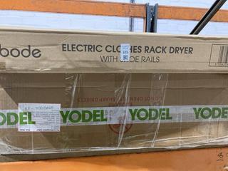 Lot 339  
            Birmingham SR103  - Collection or Optional Delivery Available 

                
2X ASSORTED ITEMS TO INCLUDE ABODE ELECTRIC CLOTHES RACK DRYER WITH SHOE RAILS
