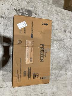 Lot 364  
            Birmingham SR103  - Collection or Optional Delivery Available 

                
VOLARE DISNEY FROZEN 12 INCH BIKE ORIGINAL RRP £140