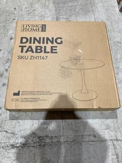 Lot 374  
            Birmingham SR103  - Collection or Optional Delivery Available 

                
LIVING AND HOME DINING TABLE (SKU ZH1147) ORIGINAL RRP £109
