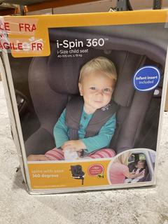 Lot 380  
            Birmingham SR103  - Collection or Optional Delivery Available 

                
JOIE I-SPIN 360 CHILD CAR SEAT ORIGINAL RRP £260