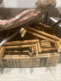 Lot 394  
            Birmingham SR103  - Collection or Optional Delivery Available 

                
3 ASSORTED ITEMS TO INCLUDE SAMUEL ALEXANDER 2 PACK OF LUXURY PADDED GRAVITY CHAIRS